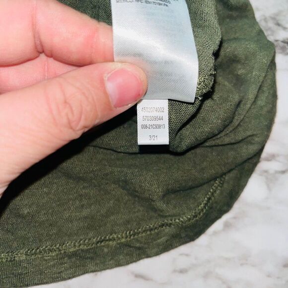 Chico's | Sleeveless Linen Utility Tank Top | Green | Womens | 1/M - Picture 6 of 6